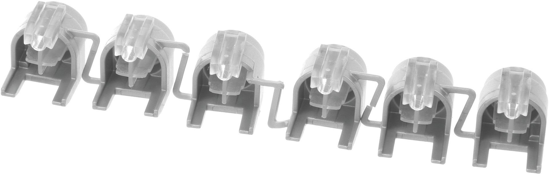 Tastensatz Edelstahlfarbig- Mittelklasse 6 Programmwahltasten- k�rzbar (BD-10000534)