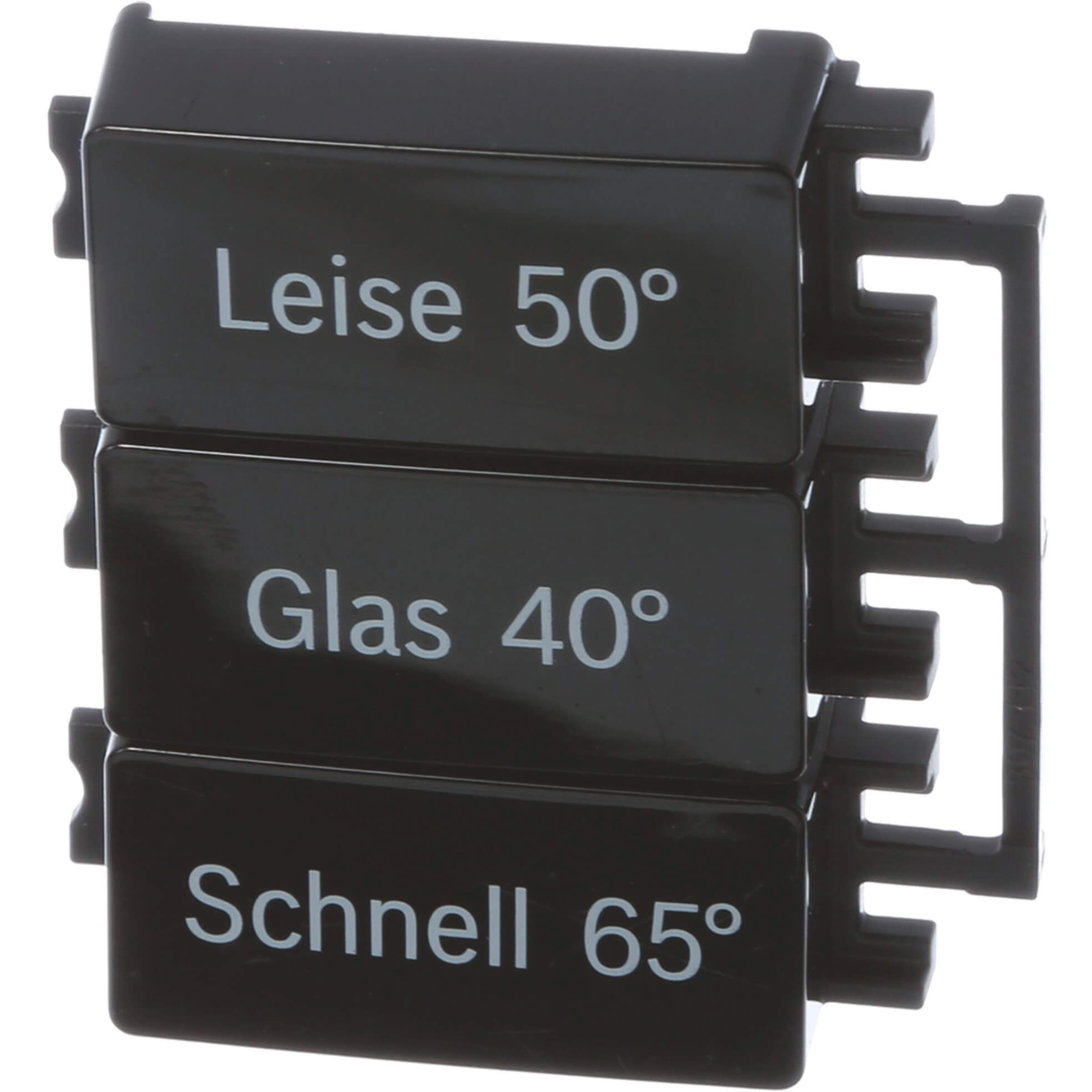 Tastensatz rechts Schwarz- 3 Programmtasten (BD-10006234)