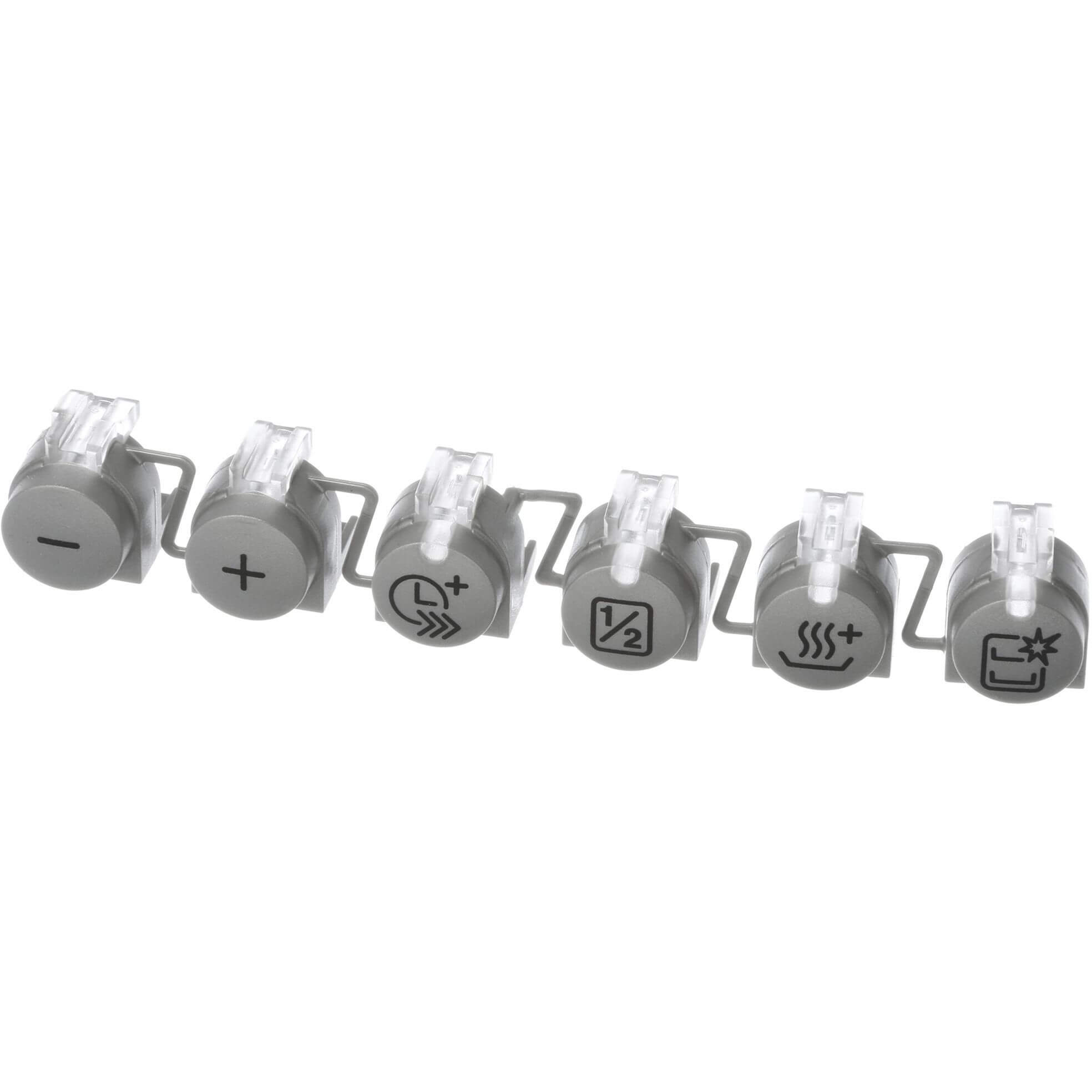 Tastensatz Silber lackiert- 4 Zusatztasten- k�rzbar  Tastensatz Silber lackiert- 4 Zusatztasten- k�rzbar (BD-10004140)