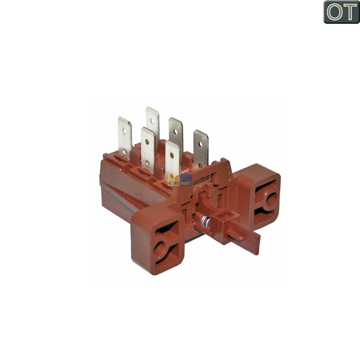 Tastenschalter 1-fach Geschirrsp�ler Electrolux 152184601-2 (1521846012)