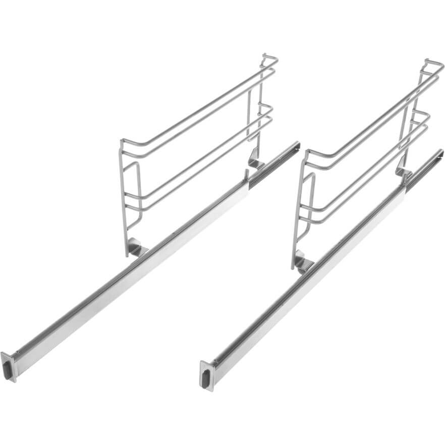 Teleskopauszug 1-fach Paar (links und rechts)- optimierte Version- nicht f�r pyrolyse f�r Ger�te mit Mikrowelle 45 cm- Max  15 kg (BD-17007105)