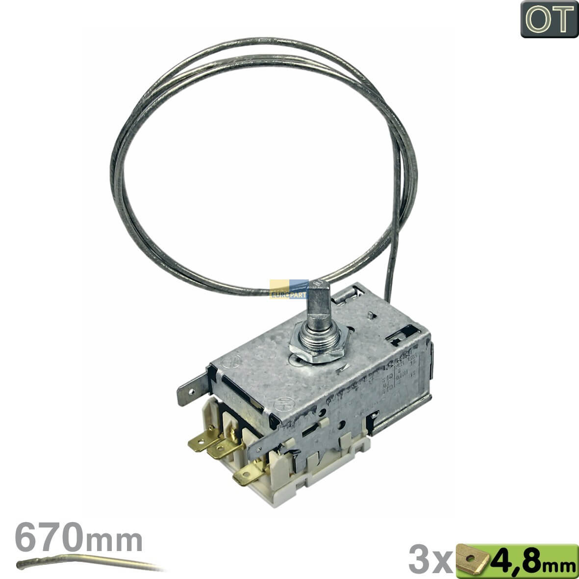 Thermostat ZANUSSI 2063294017 Ranco K59-L2103 f�r K�hlGefrierKombination (KD-2063979724)