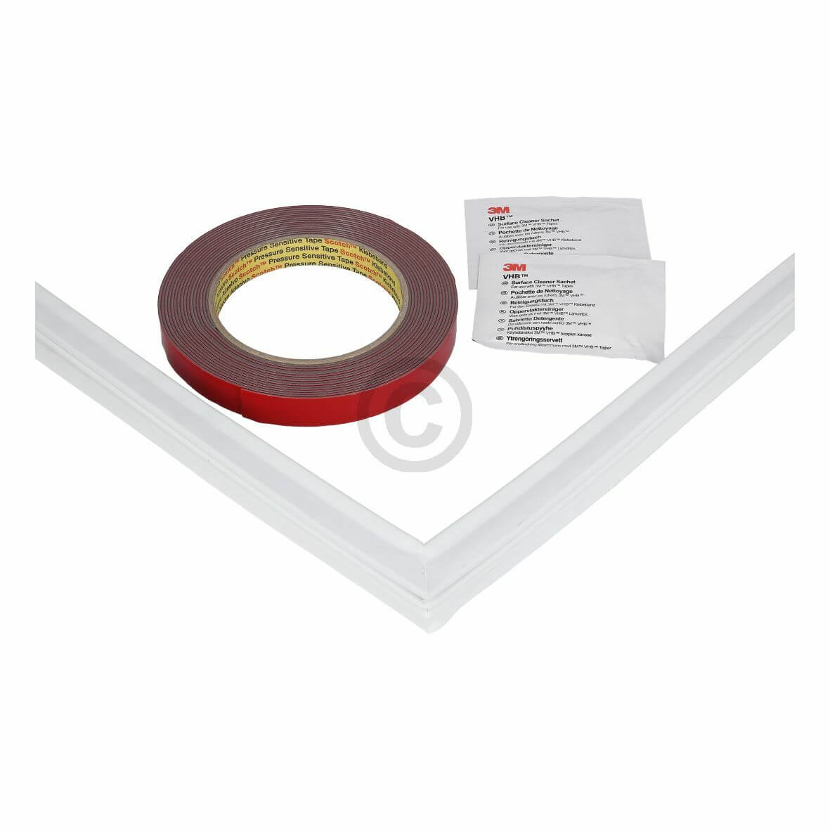 T�rdichtung f�r Gefrierteil Liebherr 7111166 in K�hlGefrierKombination (7111166)