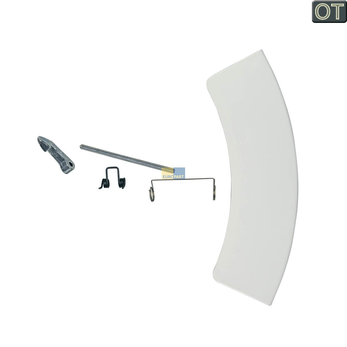 T�rgriff weiss AEG 405512893-0 f�r Waschmaschine (4055128930)