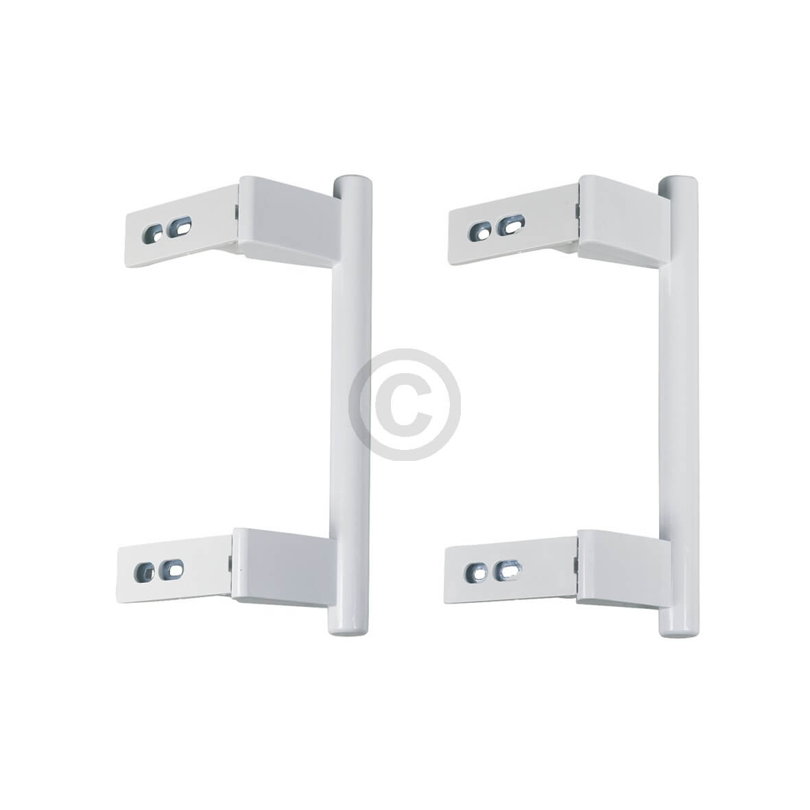 T�rgriffsatz wie Liebherr 9096036 weiss Stangenform f�r K�hlGefrierKombination (10032721)