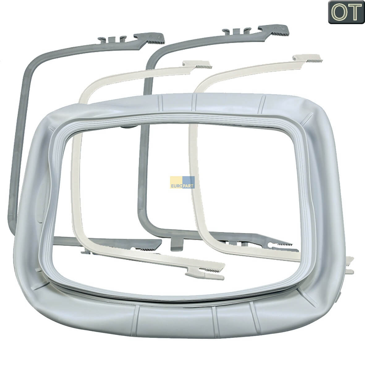 T�rmanschette mit Spannringen AEG 4071425344 f�r Waschmaschine Toplader (4071425344)