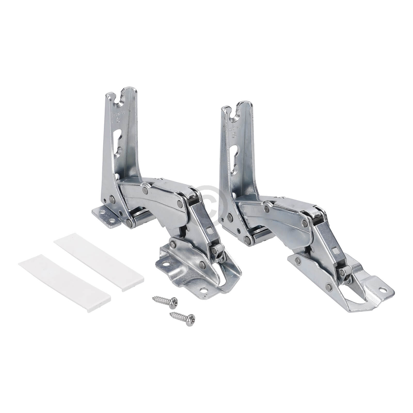 T�rscharnier Set oben unten wie AEG 4055504197 f�r K�hlschrank (KD-10090982)