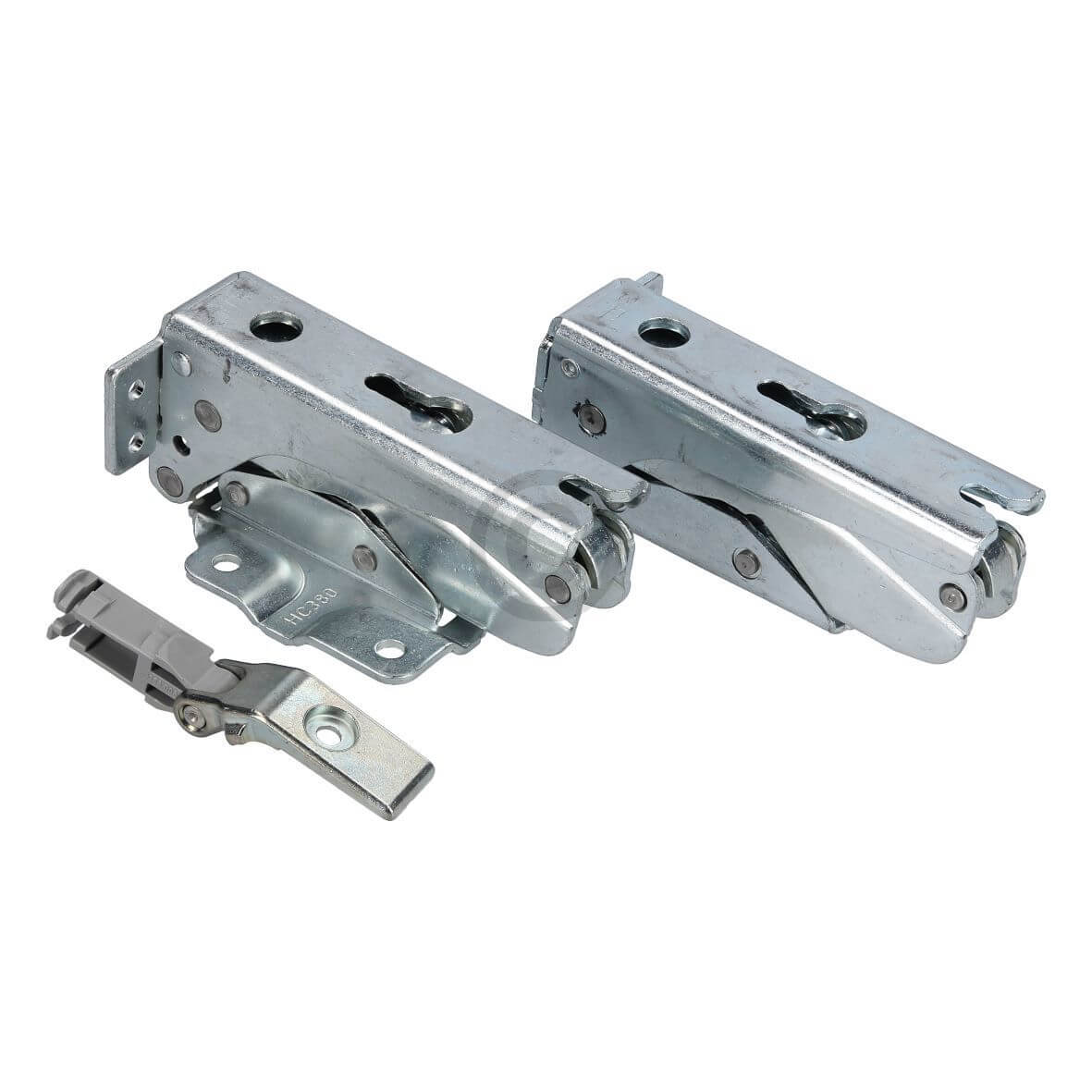 T�rscharnierset Miele 11715460 f�r K�hlschrank Gefrierschrank K�hlGefrierKombination (11715460)