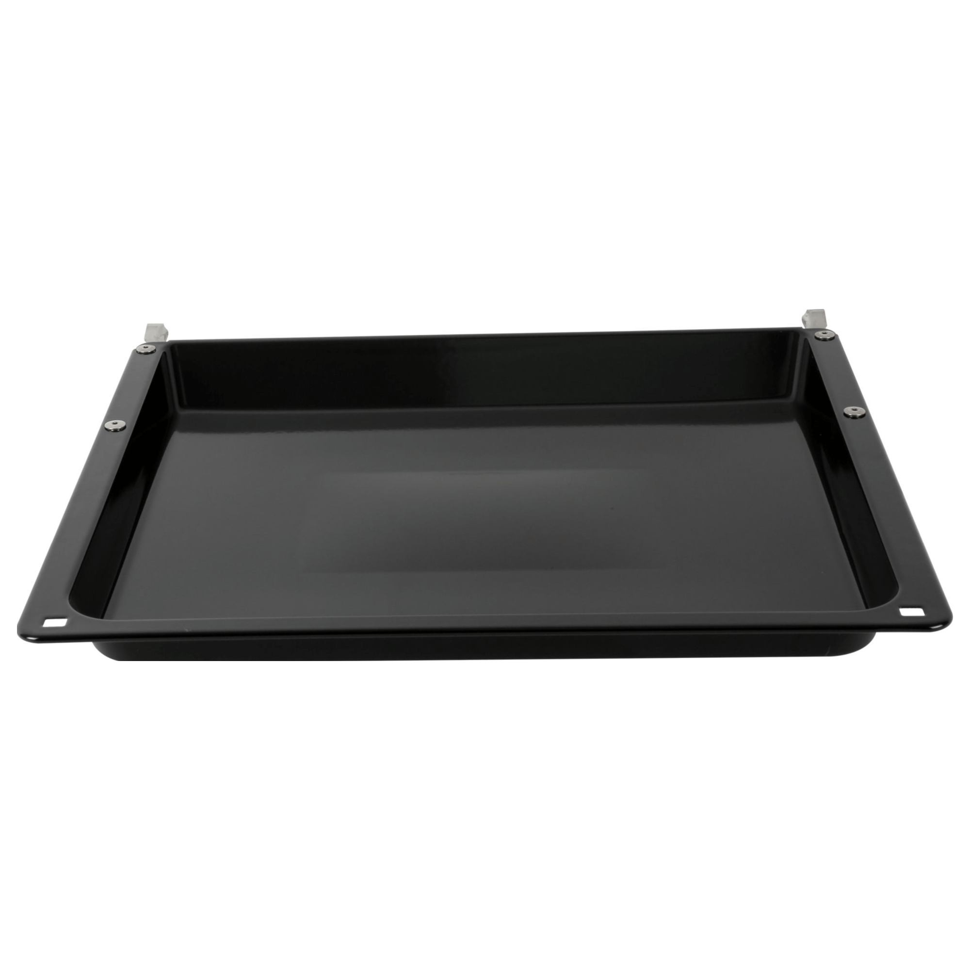 Universalpfanne Schwarz emailliert- Backwagen 455 x 375 x 38 mm (BD-20005940)
