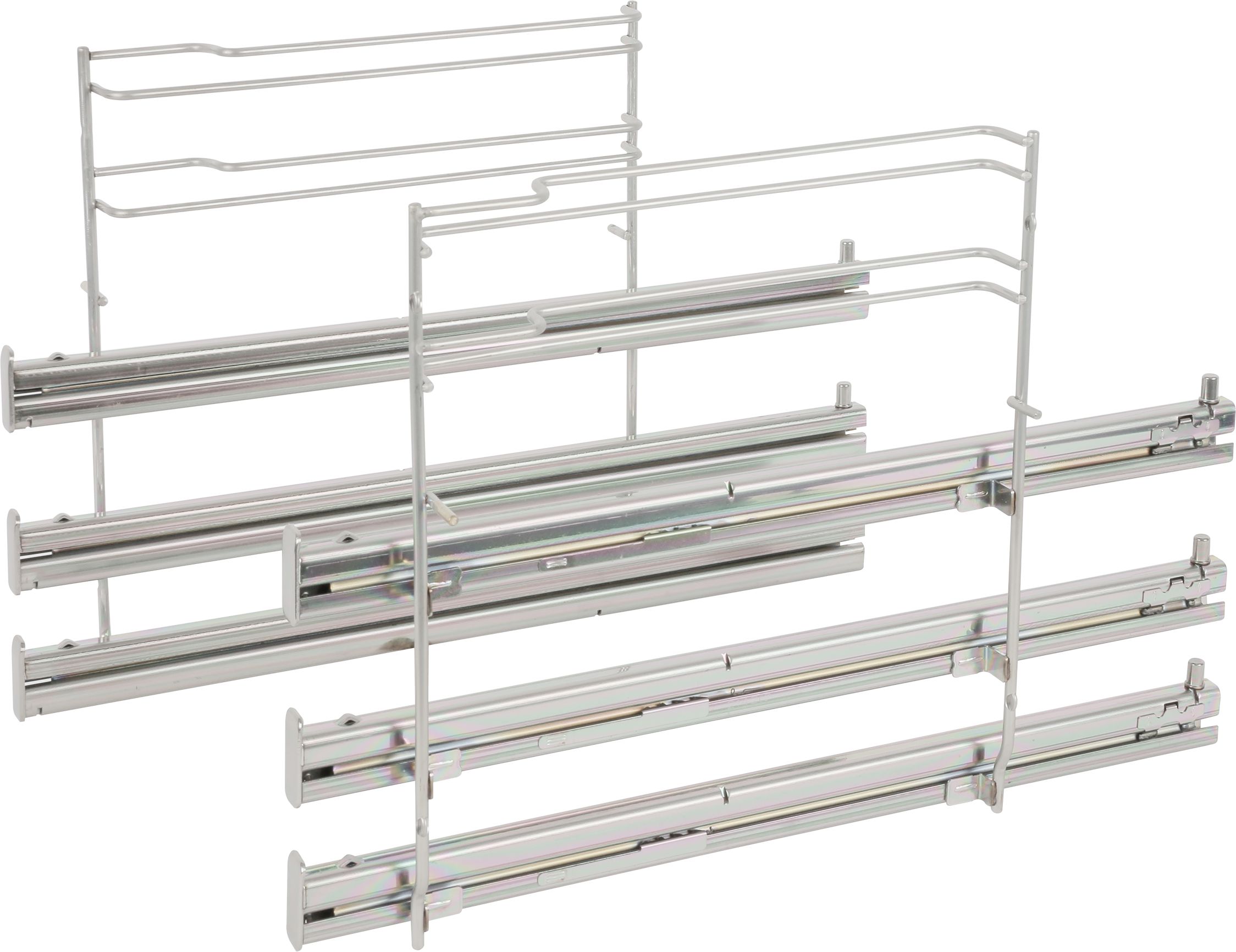 Vollauszug 3-fach Vollauszug 3-fachPaar (links und rechts)- f�r pyrolyse(Plasmabeschichtet) Max- 15 kg Paar (links und rechts)- Pyrolyse 60cm (BD-00577329)